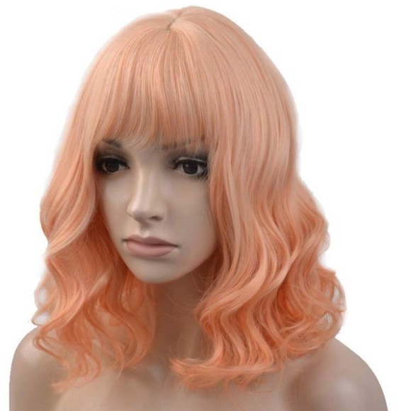 ?ILLIANA  14” CREAM ORANGE ? BANG Wig *NWT*? main image 5